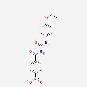 N-{[(4-isopropoxyphenyl)amino]carbonyl}-4-nitrobenzamide