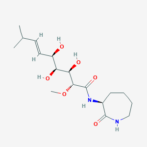molecular formula C17H30N2O6 B055917 Bengamide E CAS No. 118477-03-5