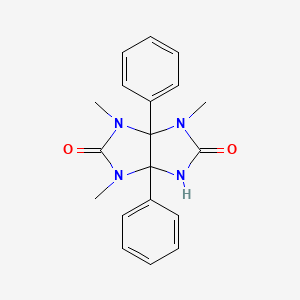 1,3,4-trimethyl-3a,6a-diphenyltetrahydroimidazo[4,5-d]imidazole-2,5(1H,3H)-dione