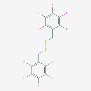 molecular formula C14H4F10S2 B055921 Bis(pentafluorobenzyl)disulfide CAS No. 119951-95-0