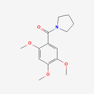 1-(2,4,5-trimethoxybenzoyl)pyrrolidine