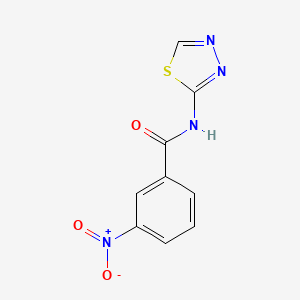 3-nitro-N-1,3,4-thiadiazol-2-ylbenzamide