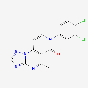 7-(3,4-dichlorophenyl)-5-methylpyrido[3,4-e][1,2,4]triazolo[1,5-a]pyrimidin-6(7H)-one