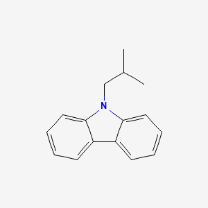 molecular formula C16H17N B5593176 9-异丁基-9H-咔唑 