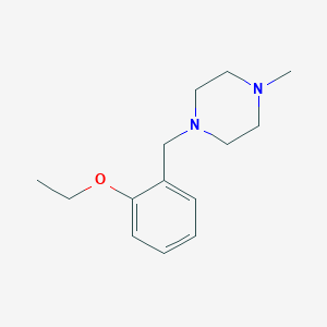 molecular formula C14H22N2O B5593352 1-(2-ethoxybenzyl)-4-methylpiperazine 
