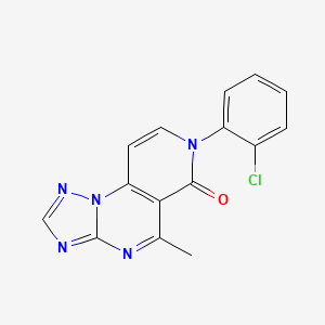 7-(2-chlorophenyl)-5-methylpyrido[3,4-e][1,2,4]triazolo[1,5-a]pyrimidin-6(7H)-one