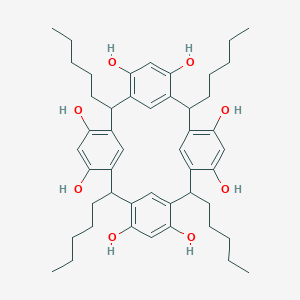 molecular formula C48H64O8 B055937 2,8,14,20-四戊基杯[4]芳烃 CAS No. 120663-39-0