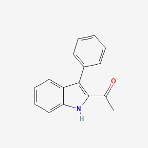 1-(3-phenyl-1H-indol-2-yl)ethanone