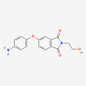 5-(4-aminophenoxy)-2-(2-hydroxyethyl)-1H-isoindole-1,3(2H)-dione