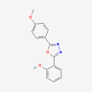 2-[5-(4-methoxyphenyl)-1,3,4-oxadiazol-2-yl]phenol