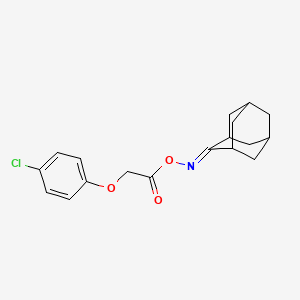 2-adamantanone O-[2-(4-chlorophenoxy)acetyl]oxime