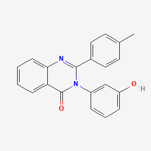 3-(3-hydroxyphenyl)-2-(4-methylphenyl)-4(3H)-quinazolinone
