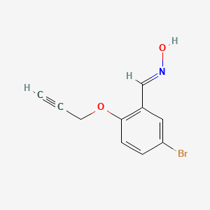 5-bromo-2-(2-propyn-1-yloxy)benzaldehyde oxime