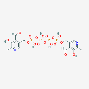molecular formula C16H20N2O17P4 B055945 Bispyridoxal tetraphosphate CAS No. 118446-89-2