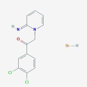 1-(3,4-dichlorophenyl)-2-(2-imino-1(2H)-pyridinyl)ethanone hydrobromide