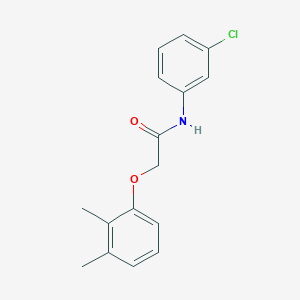 molecular formula C16H16ClNO2 B5595279 N-(3-chlorophenyl)-2-(2,3-dimethylphenoxy)acetamide 