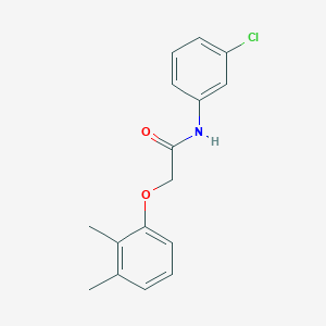 N-(3-chlorophenyl)-2-(2,3-dimethylphenoxy)acetamide