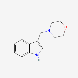 2-methyl-3-(4-morpholinylmethyl)-1H-indole