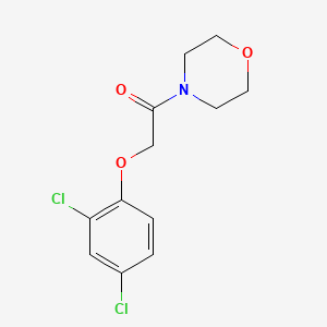 molecular formula C12H13Cl2NO3 B5595419 4-[(2,4-dichlorophenoxy)acetyl]morpholine 