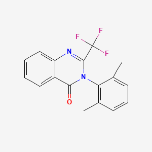 3-(2,6-dimethylphenyl)-2-(trifluoromethyl)-4(3H)-quinazolinone
