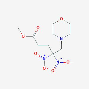 methyl 5-(4-morpholinyl)-4,4-dinitropentanoate