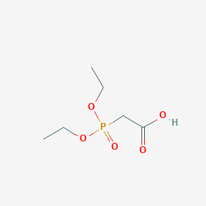 B559586 2-(Diethoxyphosphoryl)acetic acid CAS No. 3095-95-2