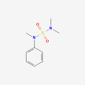 molecular formula C9H14N2O2S B5595905 N,N,N'-trimethyl-N'-phenylsulfamide 