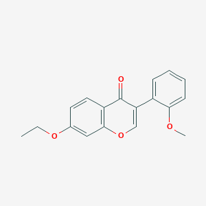 7-ethoxy-3-(2-methoxyphenyl)-4H-chromen-4-one