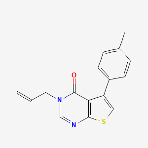 3-allyl-5-(4-methylphenyl)thieno[2,3-d]pyrimidin-4(3H)-one