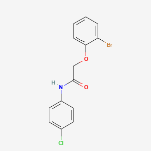 2-(2-bromophenoxy)-N-(4-chlorophenyl)acetamide