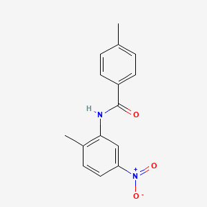 4-methyl-N-(2-methyl-5-nitrophenyl)benzamide