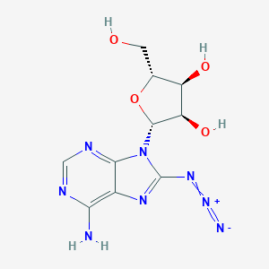 molecular formula C10H12N8O4 B559645 8-叠氮腺苷 CAS No. 4372-67-2