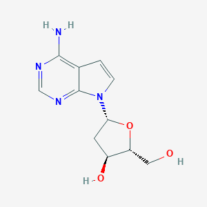B559651 2'-Deoxytubercidin CAS No. 60129-59-1