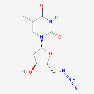 molecular formula C10H13N5O4 B559660 胸苷，5'-叠氮-5'-脱氧- CAS No. 19316-85-9