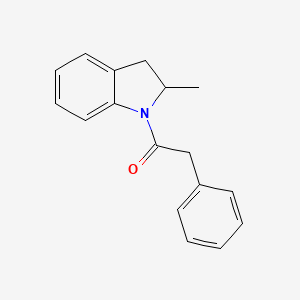 2-methyl-1-(phenylacetyl)indoline