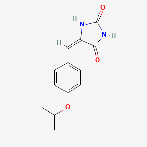 5-(4-isopropoxybenzylidene)-2,4-imidazolidinedione