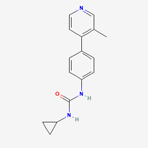 N-cyclopropyl-N'-[4-(3-methylpyridin-4-yl)phenyl]urea