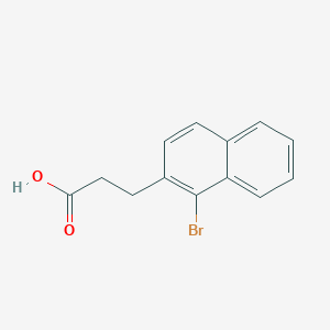 3-(1-bromo-2-naphthyl)propanoic acid