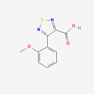 4-(2-methoxyphenyl)-1,2,5-thiadiazole-3-carboxylic acid