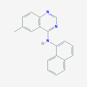 6-methyl-N-1-naphthyl-4-quinazolinamine