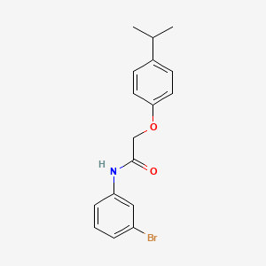 N-(3-bromophenyl)-2-(4-isopropylphenoxy)acetamide