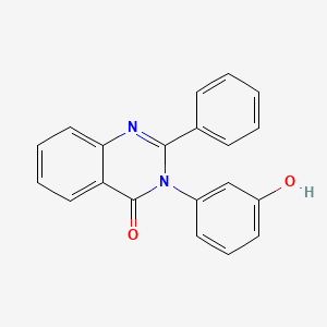 3-(3-hydroxyphenyl)-2-phenyl-4(3H)-quinazolinone