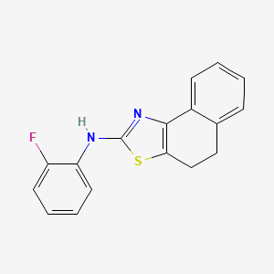 N-(2-fluorophenyl)-4,5-dihydronaphtho[1,2-d][1,3]thiazol-2-amine