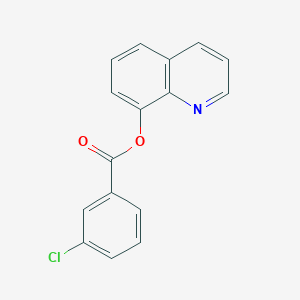 8-quinolinyl 3-chlorobenzoate