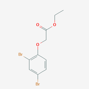 molecular formula C10H10Br2O3 B5597500 ethyl (2,4-dibromophenoxy)acetate 