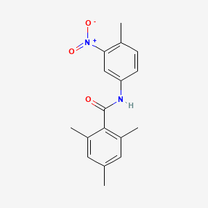 2,4,6-trimethyl-N-(4-methyl-3-nitrophenyl)benzamide