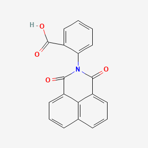 molecular formula C19H11NO4 B5597960 2-(1,3-二氧代-1H-苯并[de]异喹啉-2(3H)-基)苯甲酸 CAS No. 56813-55-9