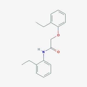 molecular formula C18H21NO2 B5598089 2-(2-ethylphenoxy)-N-(2-ethylphenyl)acetamide 
