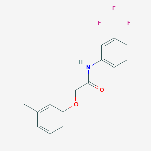 molecular formula C17H16F3NO2 B5598659 2-(2,3-dimethylphenoxy)-N-[3-(trifluoromethyl)phenyl]acetamide 