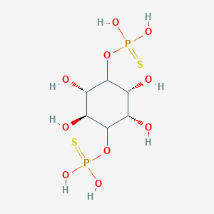 molecular formula C6H14O10P2S2 B055991 Inositol 1,4-bisphosphorothioate CAS No. 118628-30-1